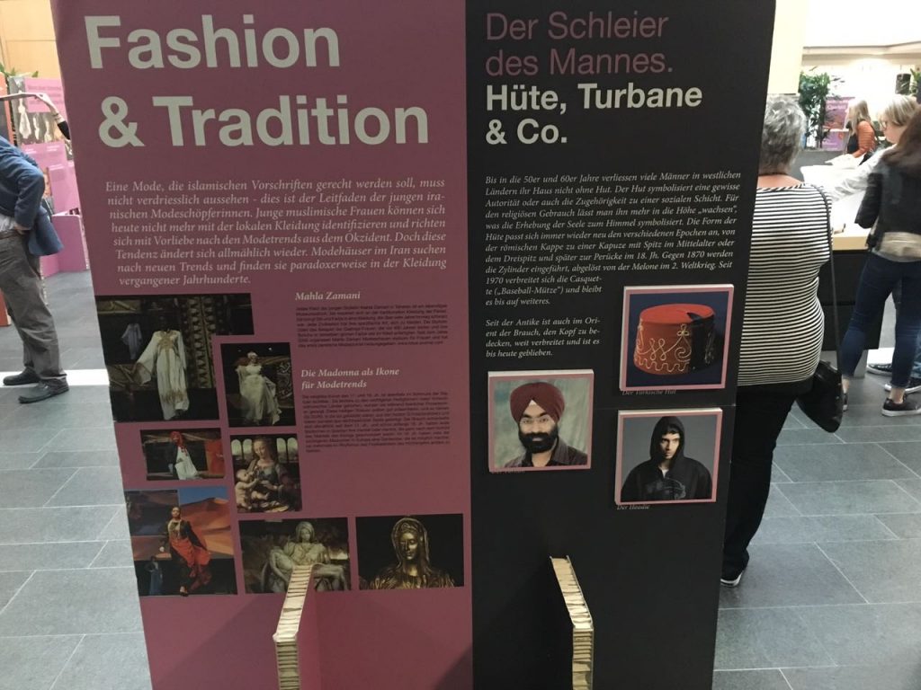 Exponat der Ausstellung Schleier und Entschleierung