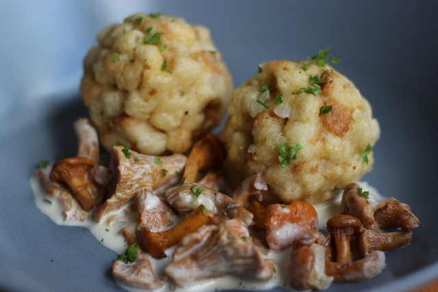 pfifferlingesemmelknödel