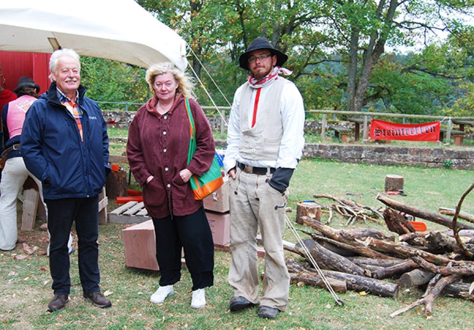 „Steintreffen“ auf der Hohenecker Burg