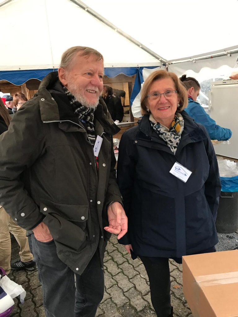 Stellvertretender Vorsitzender des Tierschutzvereins Rüdiger Isensee mit Gattin