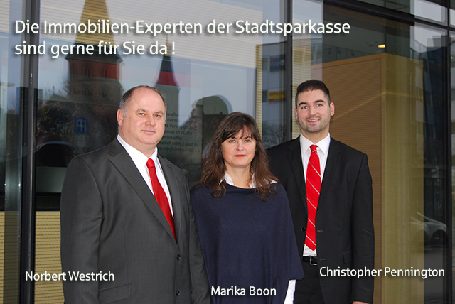 Immobilienteam der Stadtsparkasse