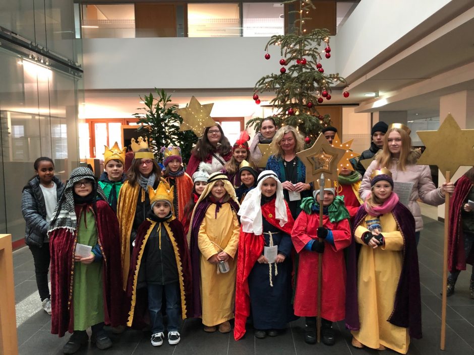 Besuch der Sternsinger