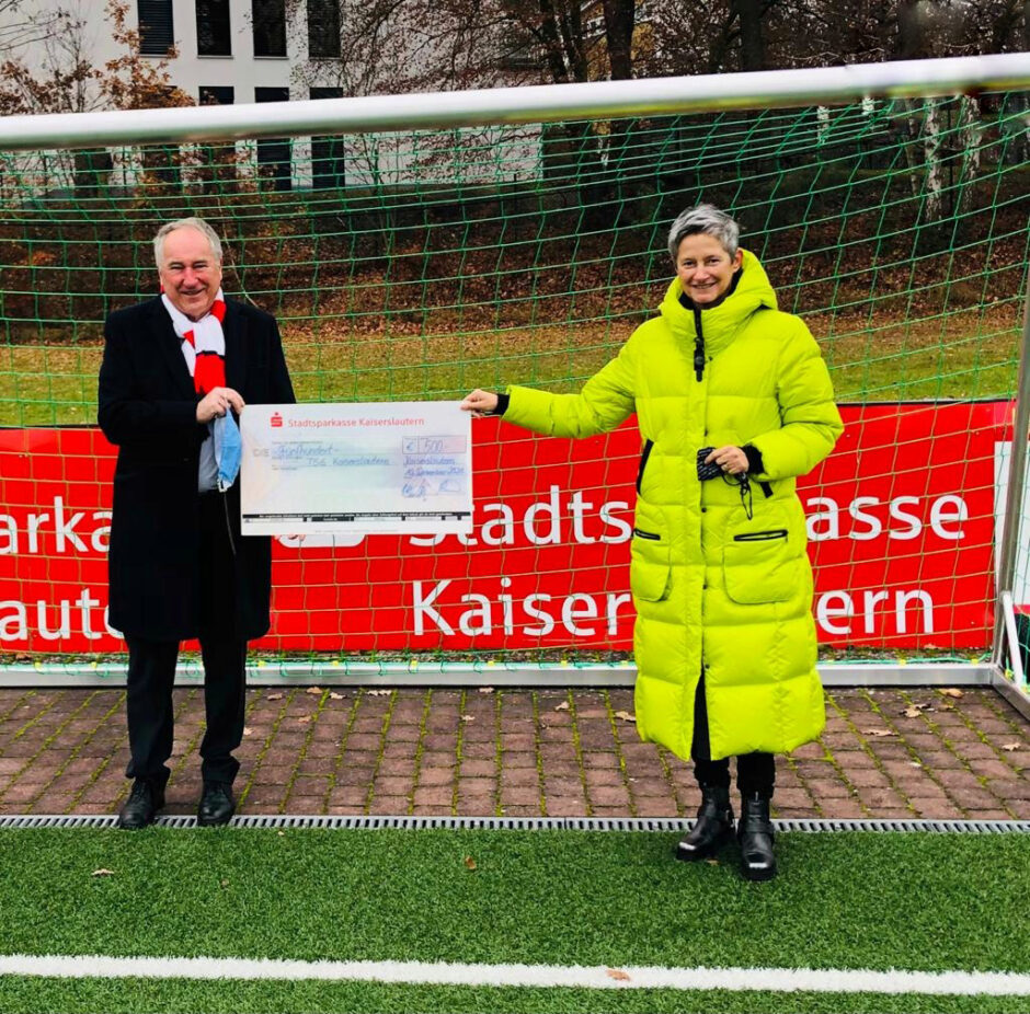 Stadtsparkasse unterstützt die Turn- und Sportgemeinde 1861 Kaiserslautern