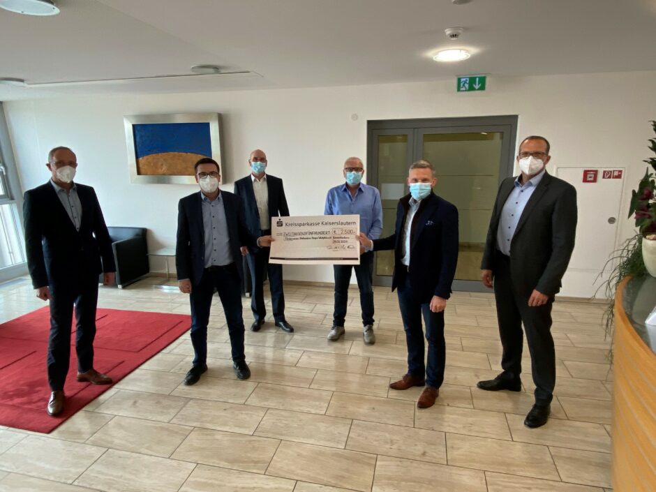 Sparkasse Kaiserslautern unterstützt den Förderverein des Stationären Hospiz Westpfalz