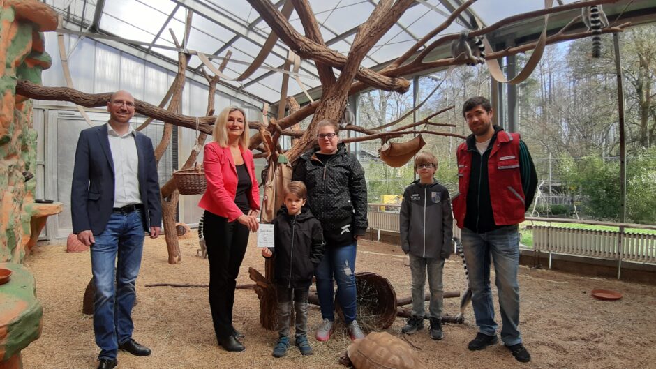 Fünf Familien-Jahreskarten für den Zoo Kaiserslautern
