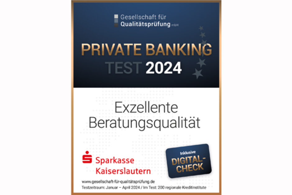 Private Banking Test 2024 – Exzellente Beratungsqualität