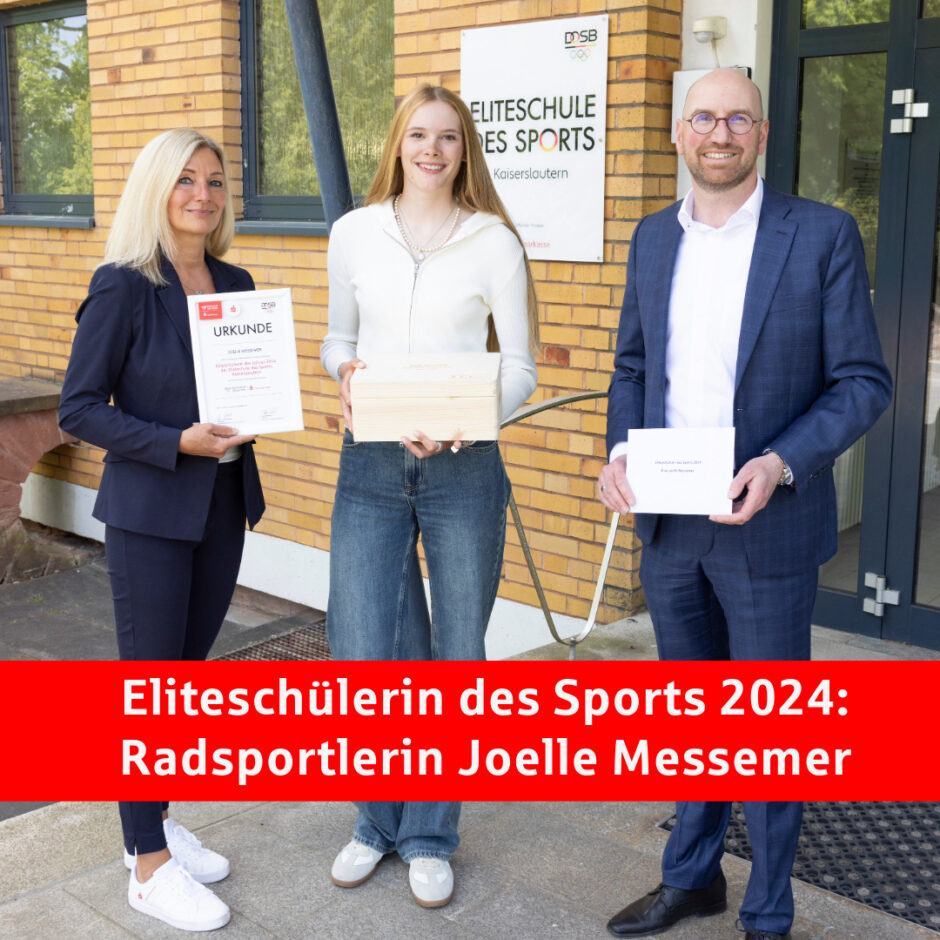 Joelle Messemer vom HHG wird „Eliteschülerin des Sports 2024“