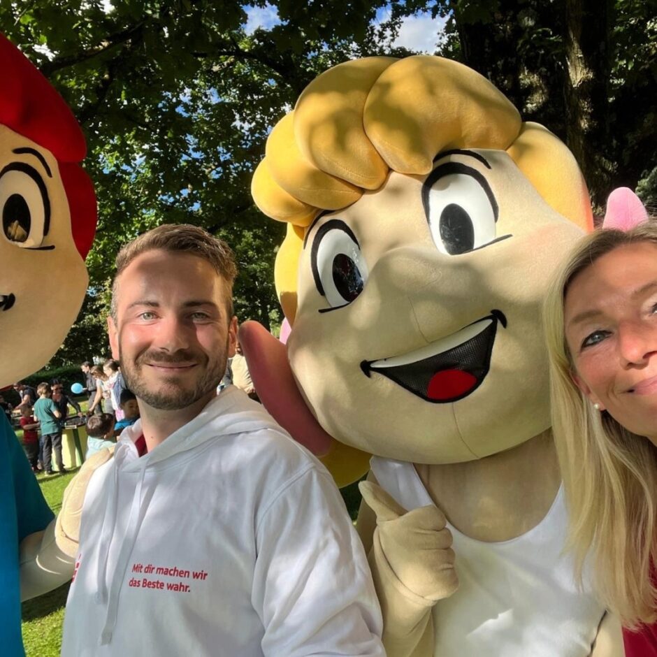 KNAX-Klub auf dem Kinderfest der Gartenschau