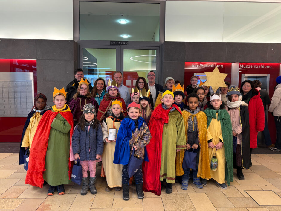 Sternsinger zu Gast bei uns am Altenhof