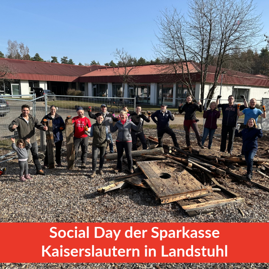 Social Day: Schiffswrack zerlegt – Platz für Neues geschaffen