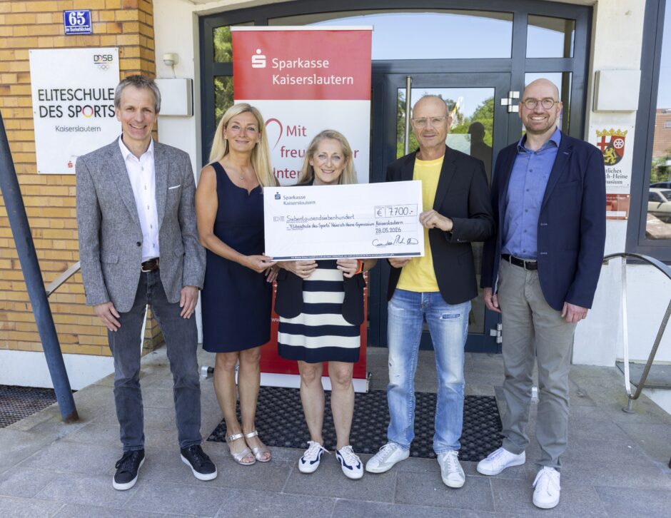 Sparkassen-Finanzgruppe fördert HHG als Eliteschule des Sports